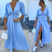 Bessie – Fashion Denim Dress