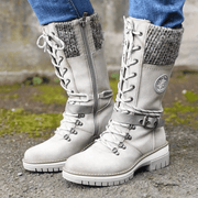 Lena - Warm Winter Boots with Strap