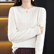 Annelies - Stylish Ribbed Knitted Sweater