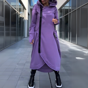 Dominika - Hooded Casual Dress