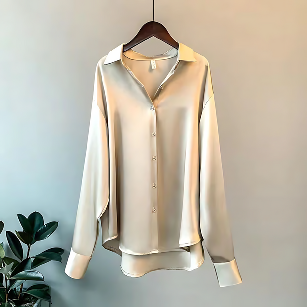 Laila - Luxury Satin Blouse