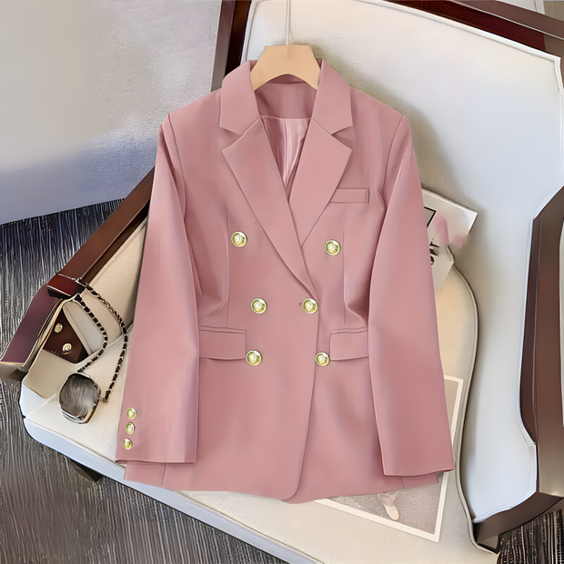 Zina - Elegant Double-Breasted Blazer