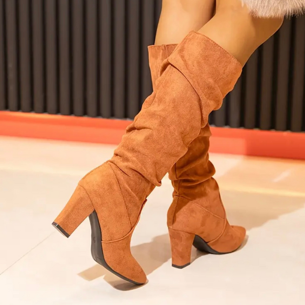 Roksana - Premium Suede Ankle Boots