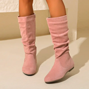 Nicole - Casual Suede Boots