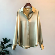 Laila - Luxury Satin Blouse