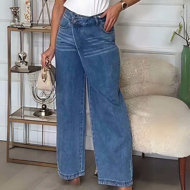 Isolde – Wide-Leg Casual Jeans