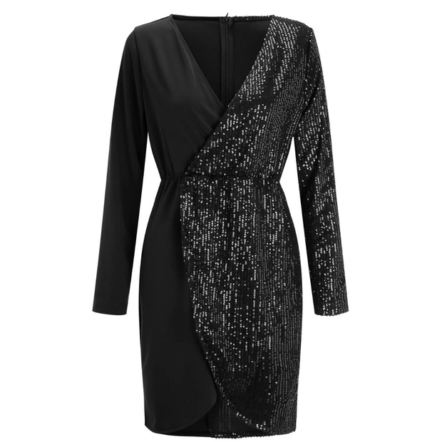 Olivia - Elegant Sequin Party Dress