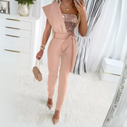 Maja - Elegant Sleeveless Jumpsuit