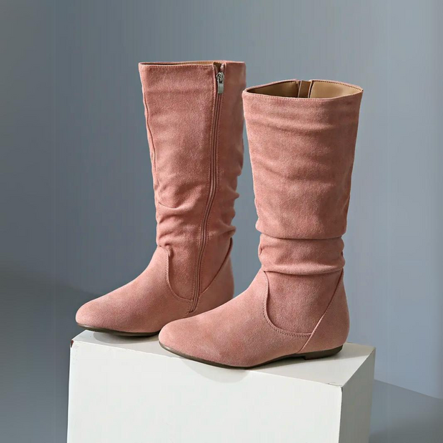 Nicole - Casual Suede Boots