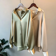 Laila - Luxury Satin Blouse