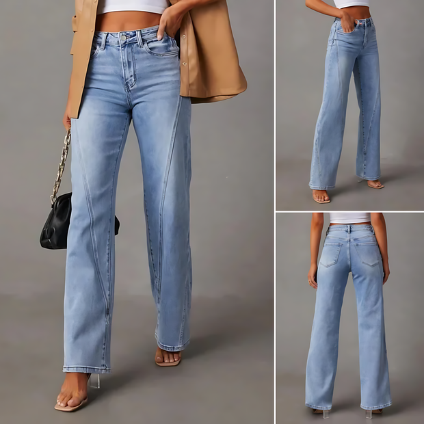 Isadora – High-Waist Wide-Leg Jeans