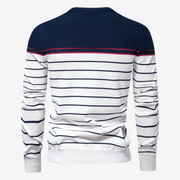 Rik - Striped Knitted Pullover Sweater