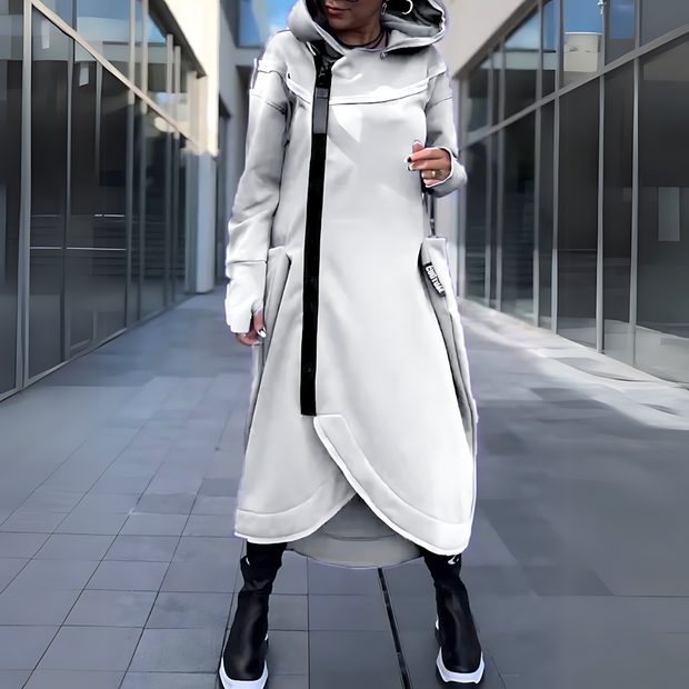 Dominika - Hooded Casual Dress