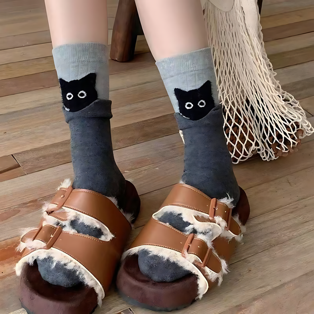 Lore - Cat Monster Socks