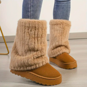 Catrice - Warm Lined Fur Boots