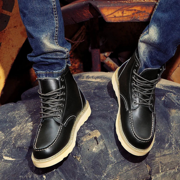 Jacob - Lined Retro Men's Boots