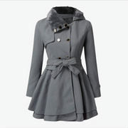 Margaret - Stylish Warm Trench Coat