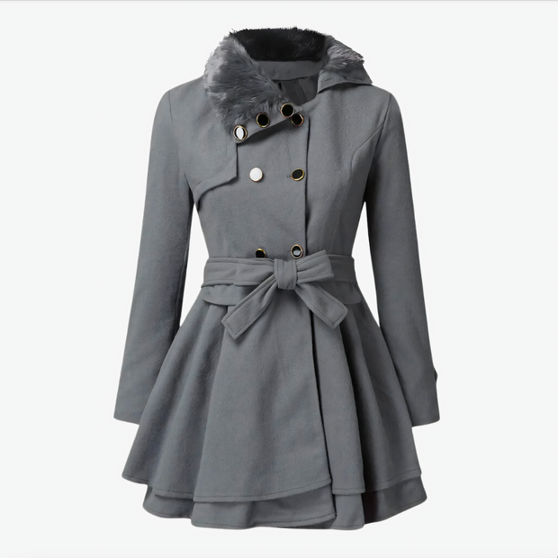 Margaret - Stylish Warm Trench Coat