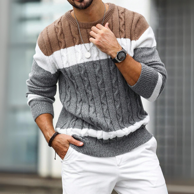 Casper - Stylish Knitted Men's Jumper