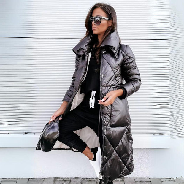 Mila - Lined Long Parka Coat