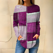 Alette - Vintage Color Block Sweater