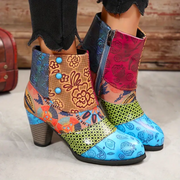 Suzanne - Elegant Retro Ankle Boots