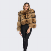 Serena – Luxurious Copped Fur Coat