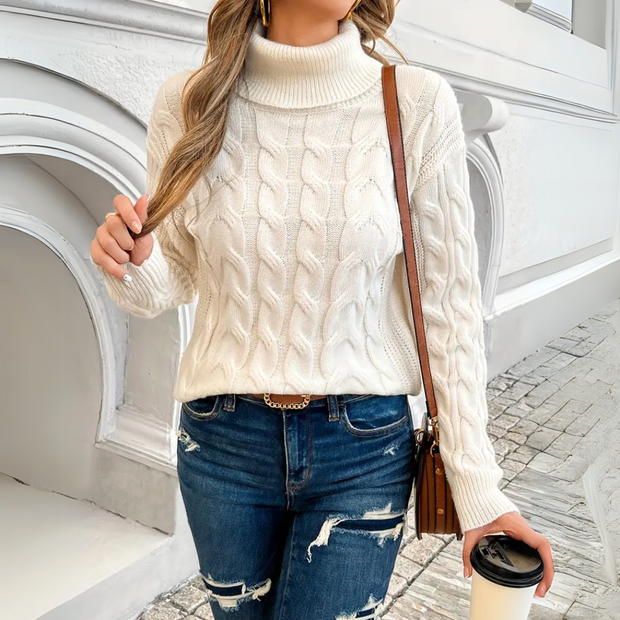 Anita - Knitted Turtleneck Sweater