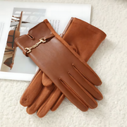 Elin - Fashion Suede and Leather Winter Gloves