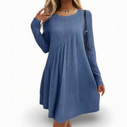 Britt - Knitted Long-Sleeve Dress