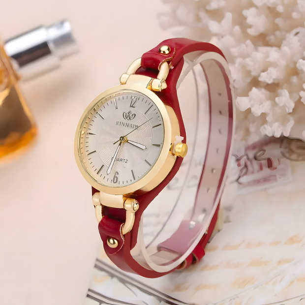 Sonia - Elegant Vintage Gold Watch with Timeless Charm