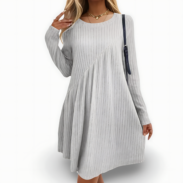 Britt - Knitted Long-Sleeve Dress