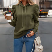 Tanja - Stylish Hoodie with Puff Sleeves