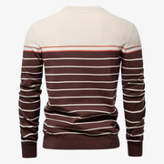 Rik - Striped Knitted Pullover Sweater