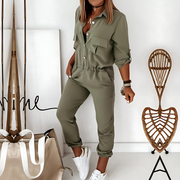 Zoe – Chic High-Waist Jumpsuit