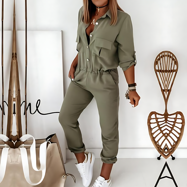 Zoe – Chic High-Waist Jumpsuit