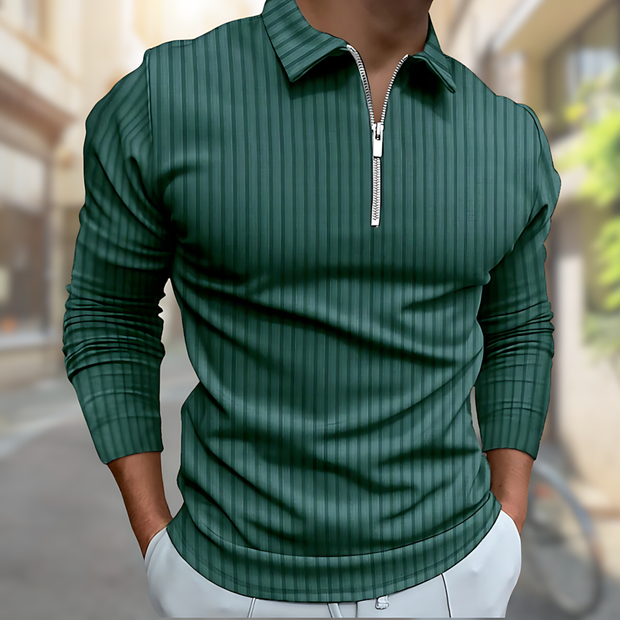 Yusuf - Classic Long-Sleeve Polo