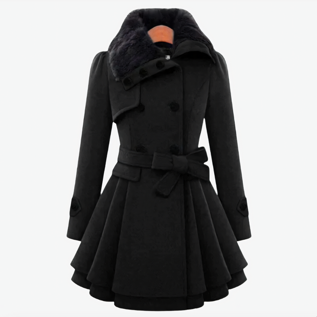 Margaret - Stylish Warm Trench Coat