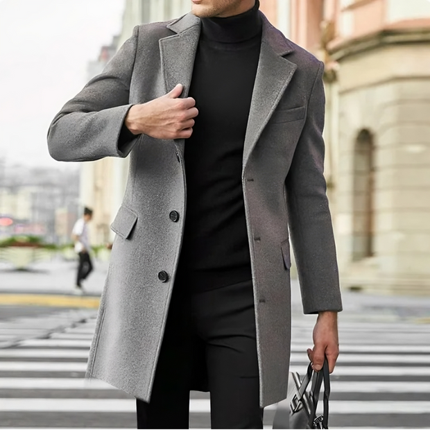 Coen - Stylish Men's Overcoat