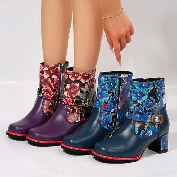 Angela - Stylish Waterproof Ankle Boots