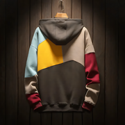 Luuk - Oversized Patchwork Hoodie