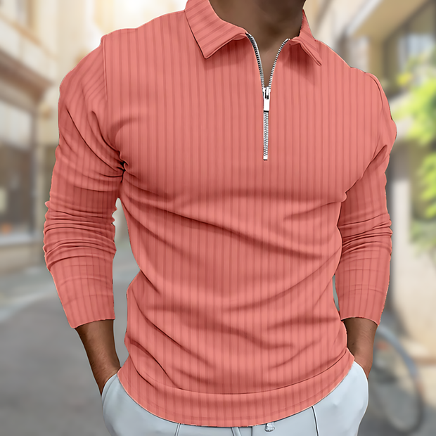 Yusuf - Classic Long-Sleeve Polo