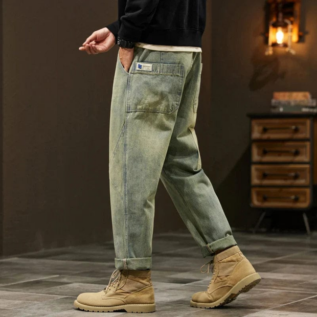 William - Retro Straight Leg Jeans