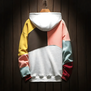 Luuk - Oversized Patchwork Hoodie