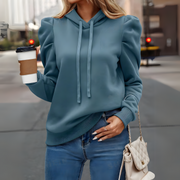 Tanja - Stylish Hoodie with Puff Sleeves