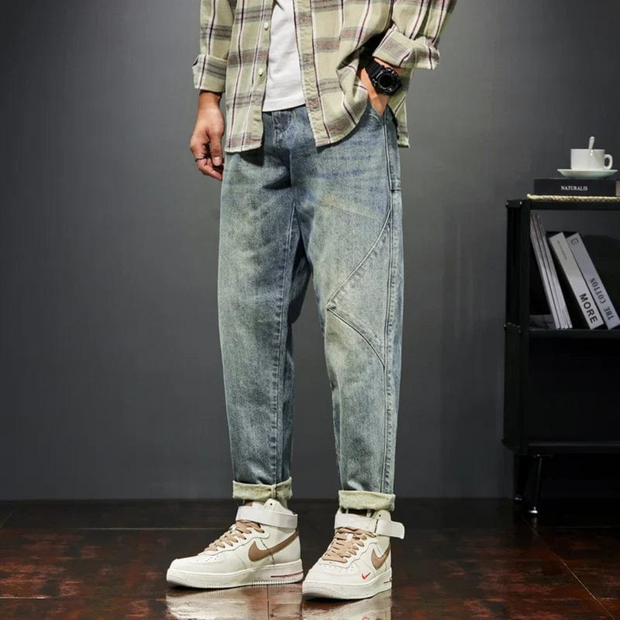 William - Retro Straight Leg Jeans