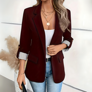 Beatrice – Elegant Button-Front Blazer