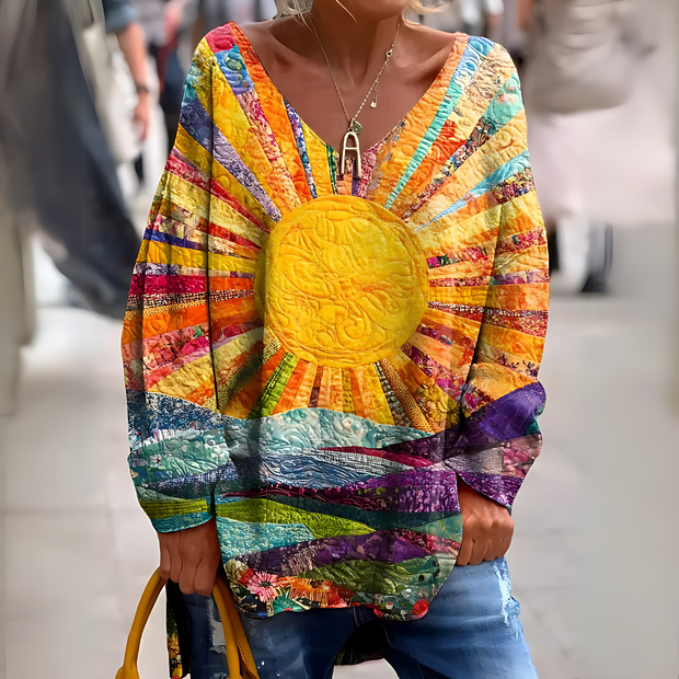 Millie - Vibrant Colorful Sweater