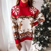 Jolanta - Festive Turtleneck Sweater