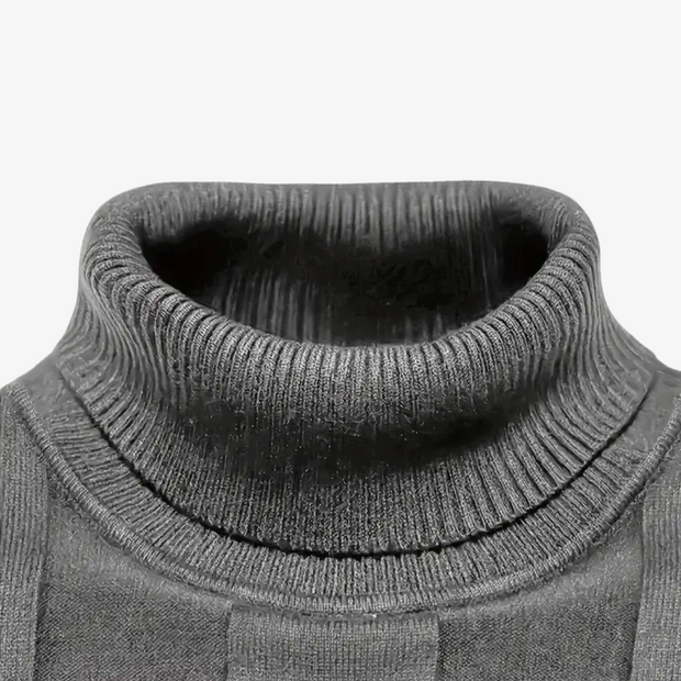 Jake - Casual Men's Roll Neck Jumper